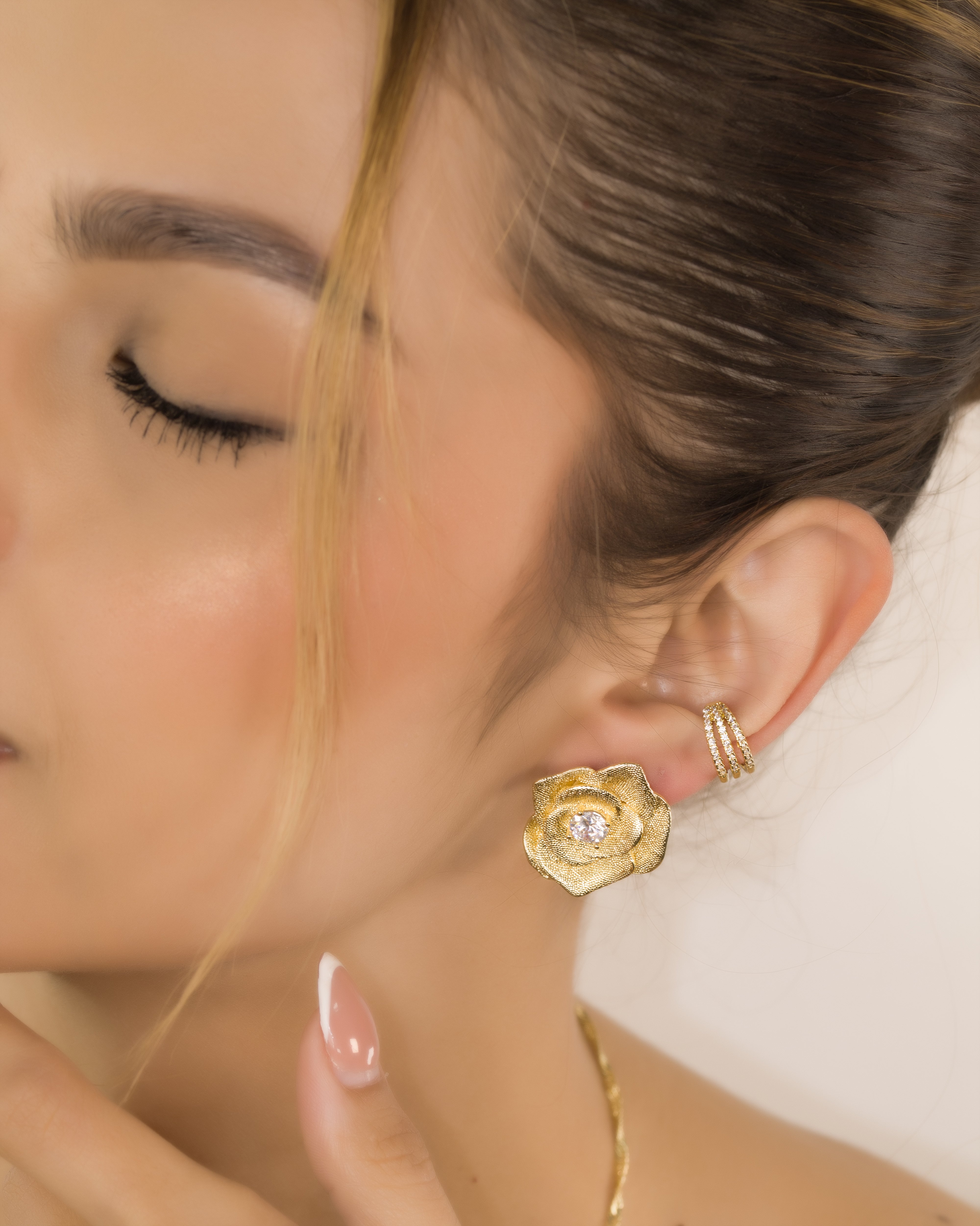 TOPO ROSA GLAM BAÑO EN RODIO