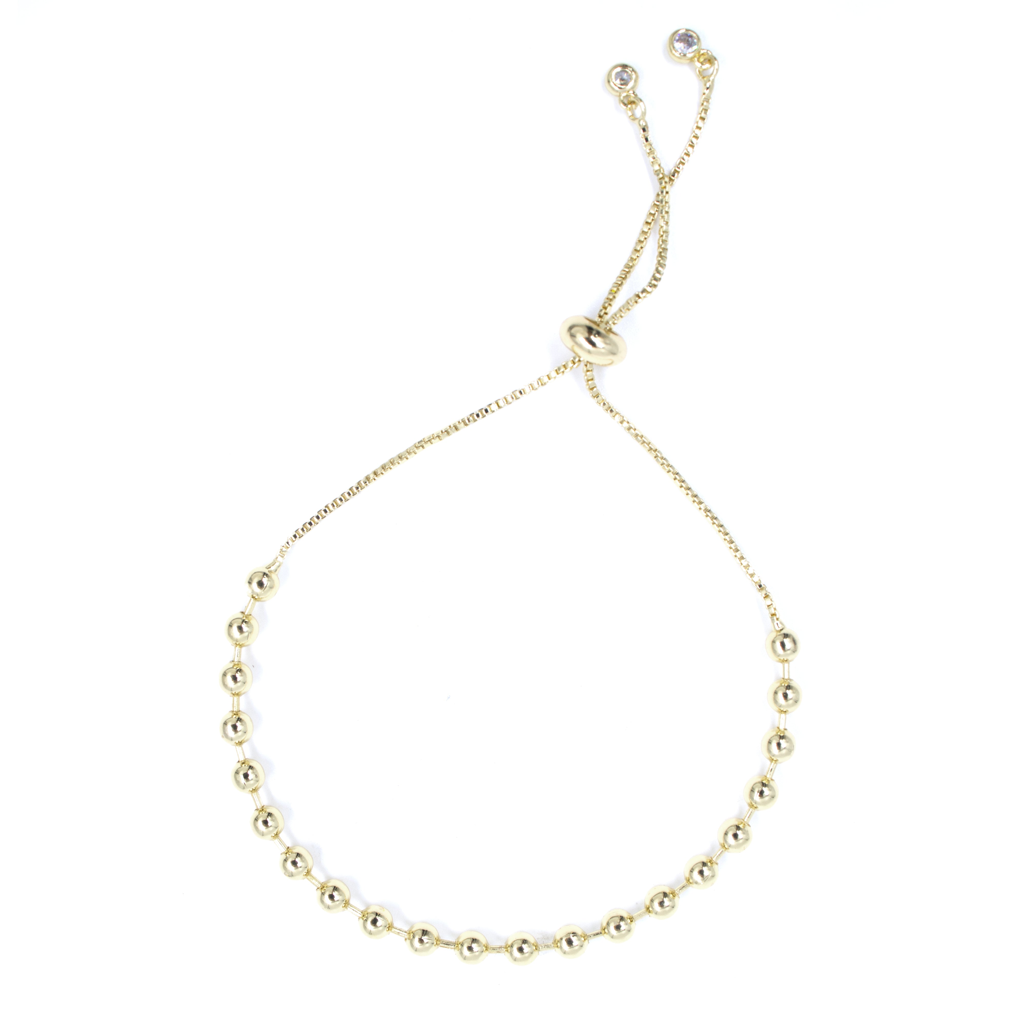 PULSERA CADENETA BALIN 4MM BAÑO EN RODIO