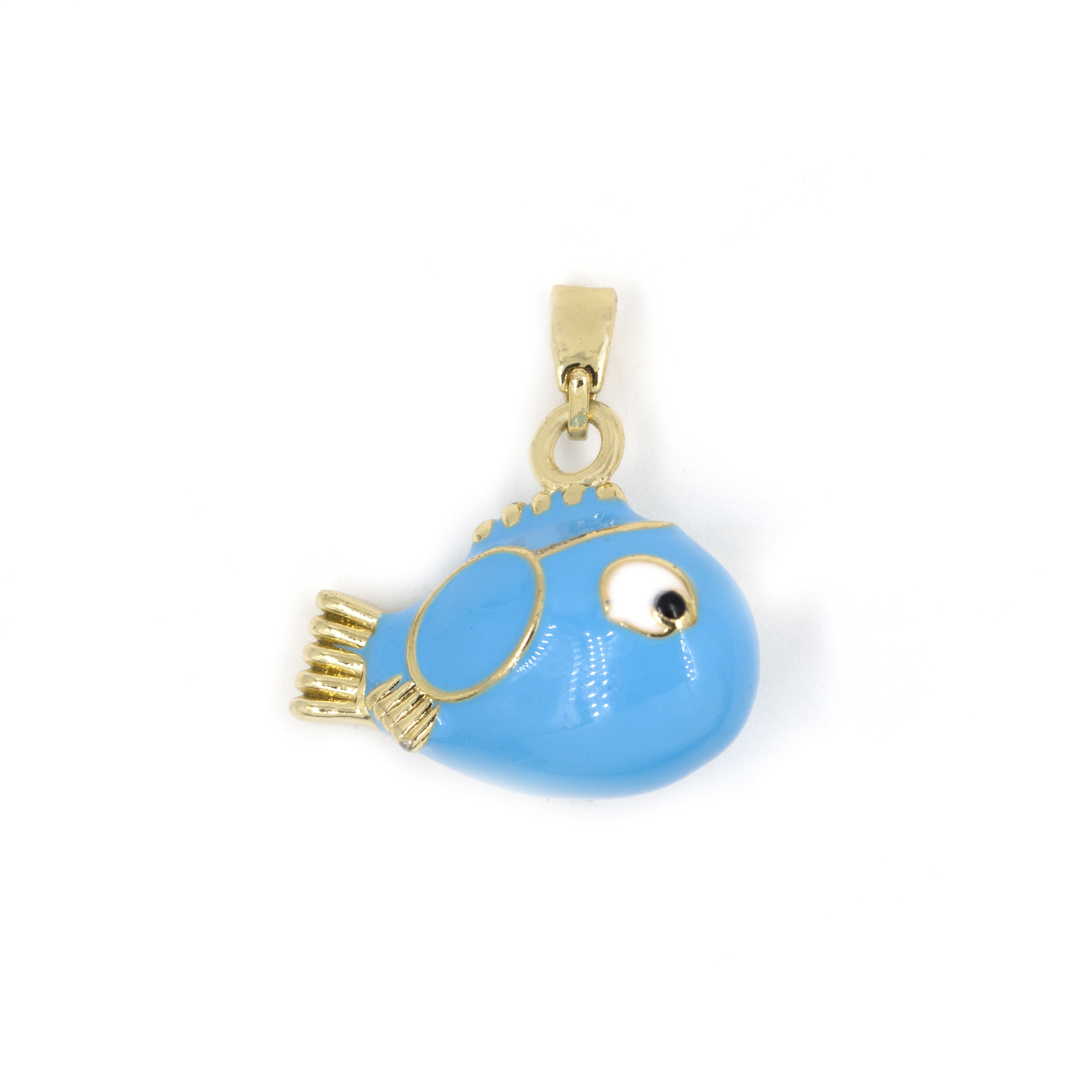 DIJE PEZ DORI BLUE BAÑO EN RODIO