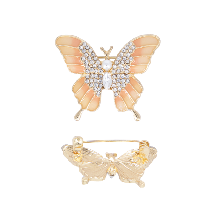 PIN MARIPOSA NARANJA