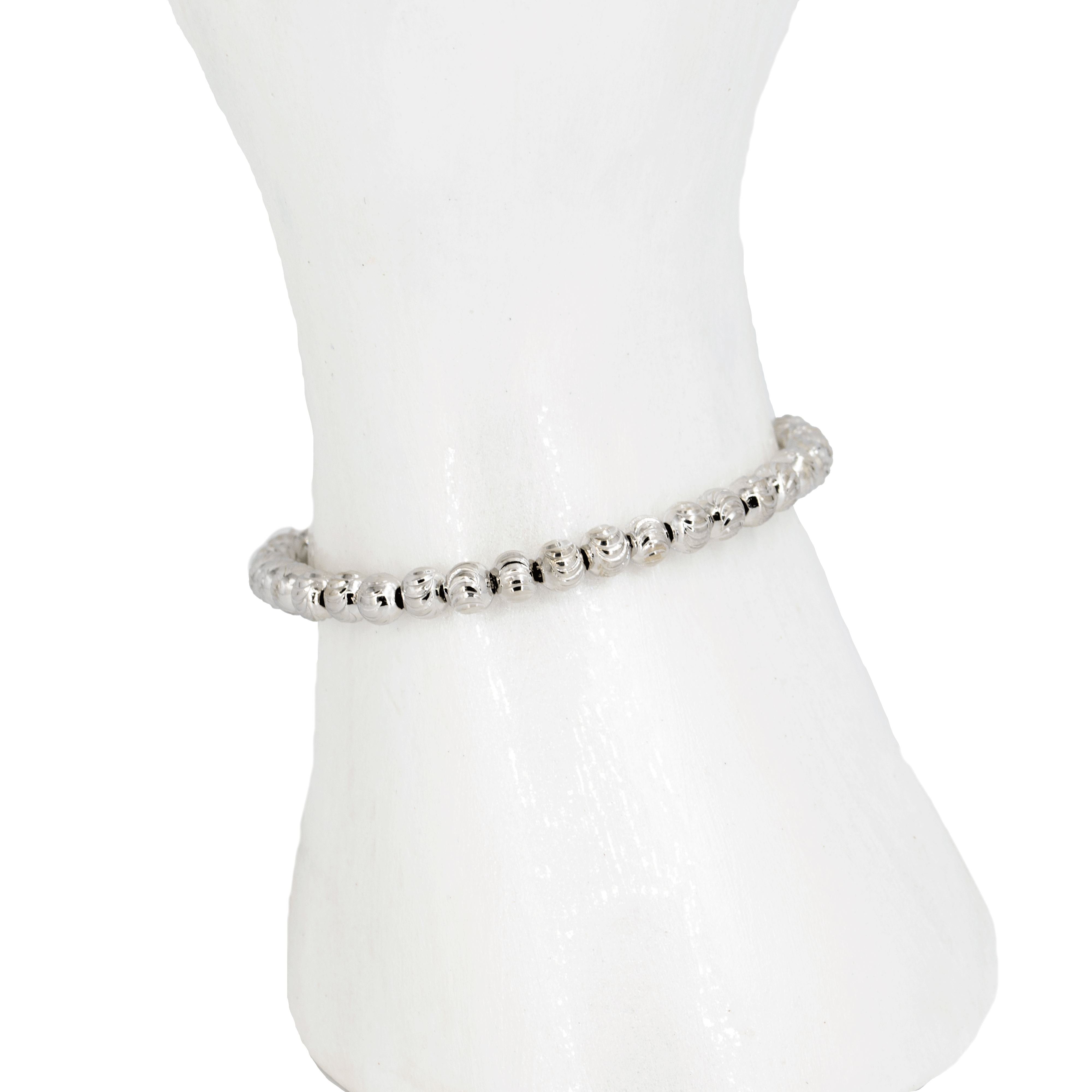 PULSERA BALIN DIAMANTADO BAÑO DE RODIO