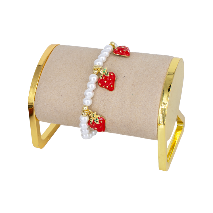 PULSERA PERLAS FRESILOVE BAÑO EN RODIO