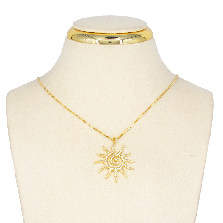 DIJE SOL SOLEI BAÑO EN RODIO