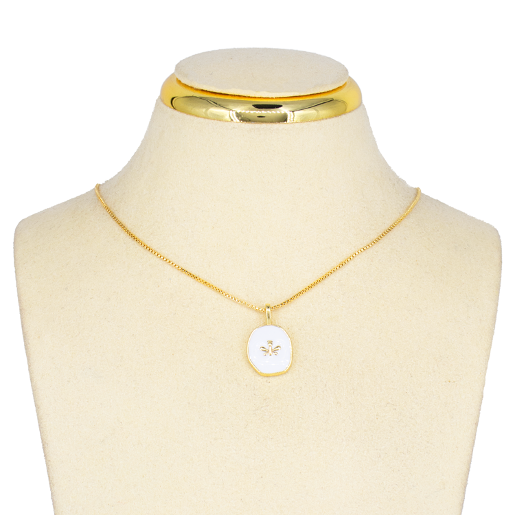 DIJE MARIPOSA SOBRE MARMOL BAÑO EN RODIO