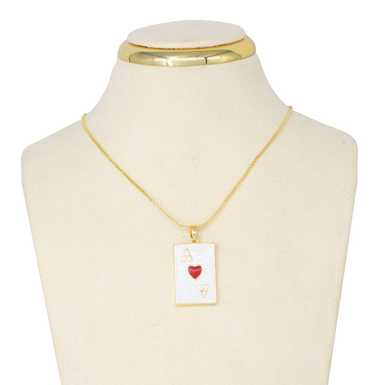 DIJE PLACA AS CORAZON BAÑO EN RODIO