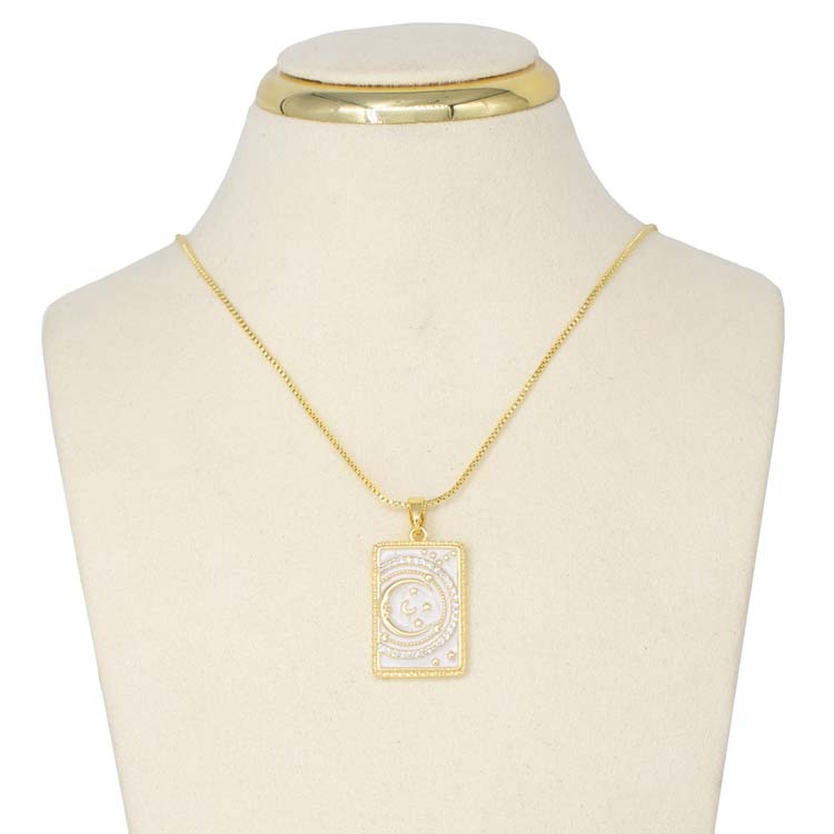 DIJE PLACA NOCHE ASTROS BAÑO EN RODIO