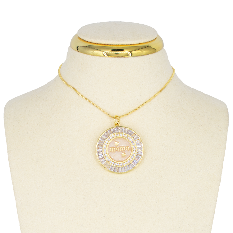 DIJE CUARZOS MAMÁ BAÑO EN RODIO