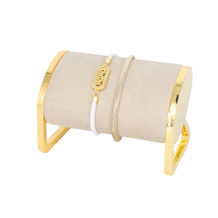 SET MADRE PULSERA FUERZA BAÑO EN RODIO