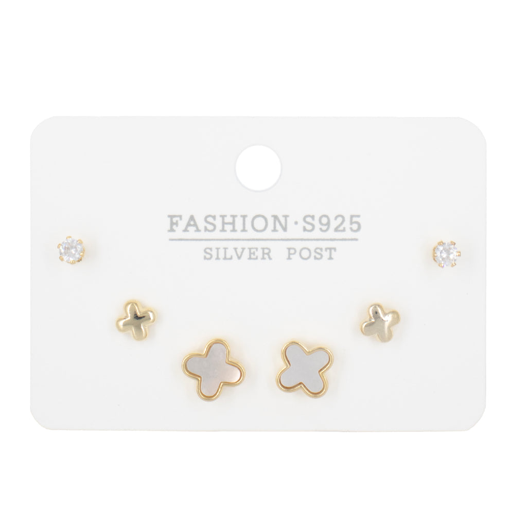 SET X 3 TOPOS Y CANDONGAS BAÑO EN RODIO