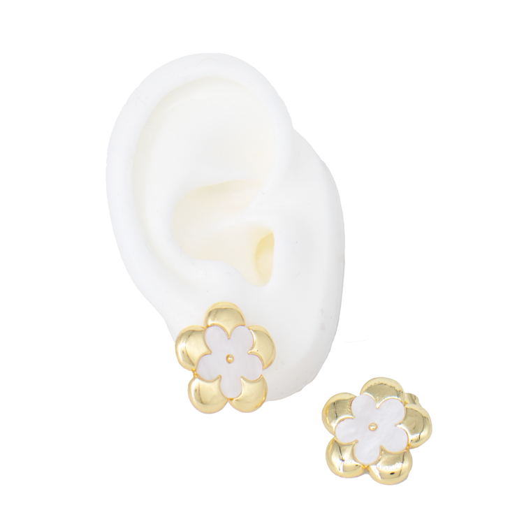 TOPO FLORAL BAÑO EN RODIO