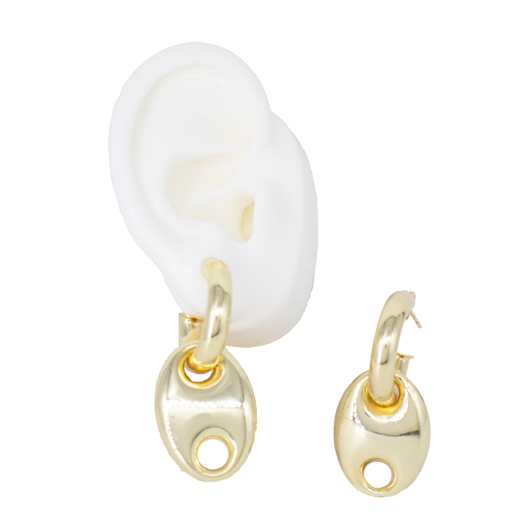 TOPO GUCCI CHUNKY BAÑO EN RODIO