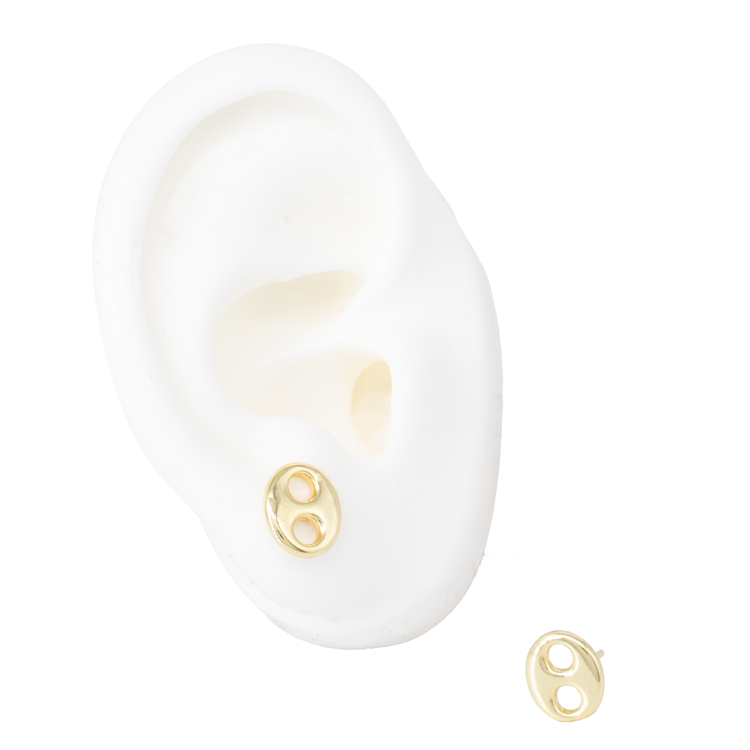 TOPOS GUCCI BAÑO EN RODIO