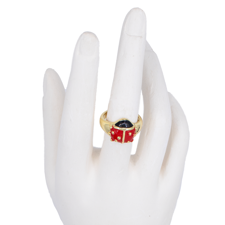 ANILLO MARIQUITA CHUNKY BAÑO EN RODIO