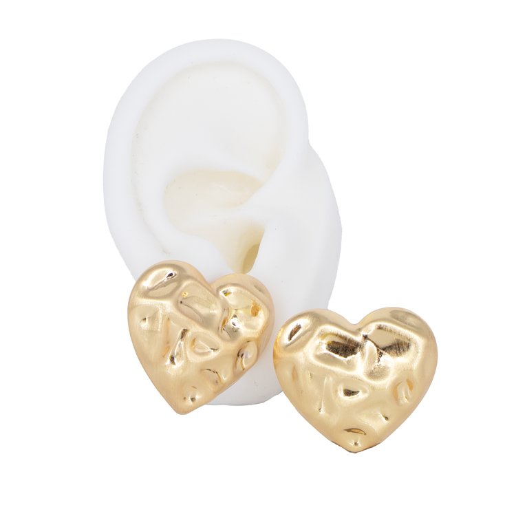 TOPO CORAZON ACORRUGADO BAÑO EN RODIO