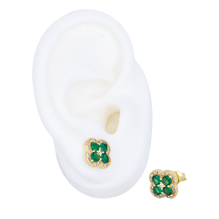 TOPO FLOR VERDE MINI BAÑO EN RODIO