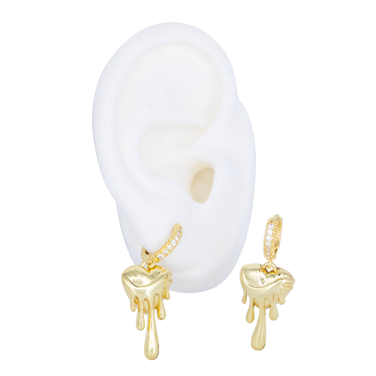 CANDONGA CORAZON DERRETIDO DORADAS BAÑO EN RODIO