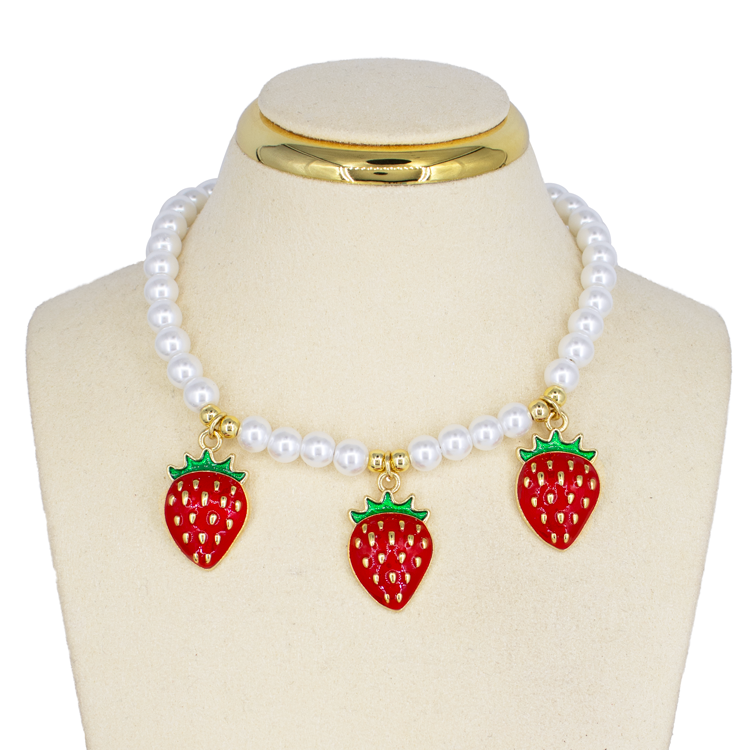 CADENA PERLAS FRESILOVE BAÑO EN RODIO