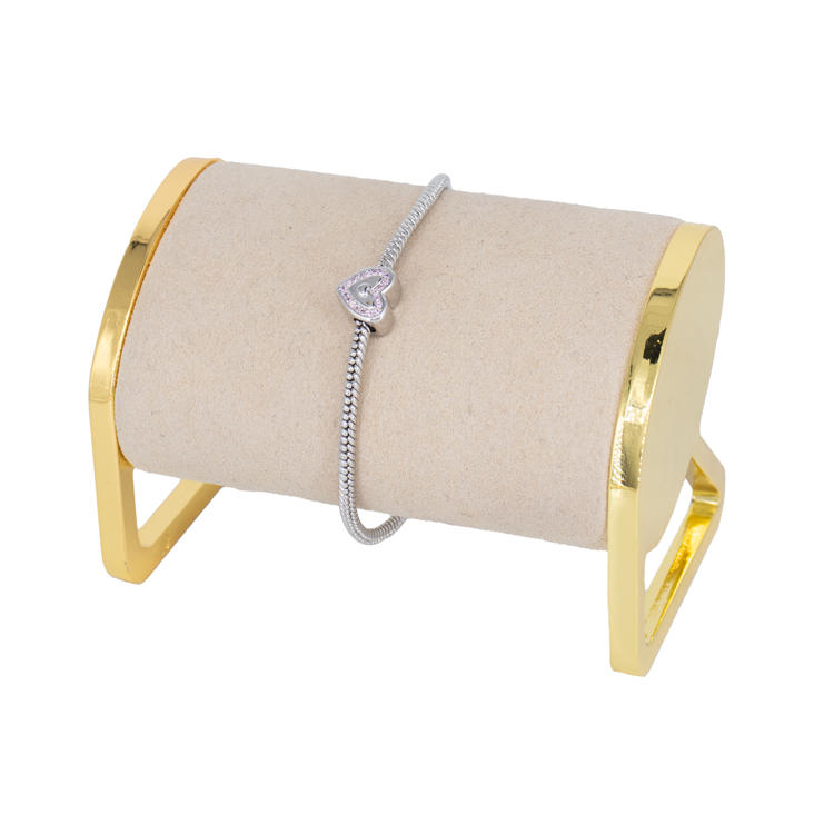 CHARM PANDORA EN RODIO CORAZÓN SOLO PARA PULSERA DE ATORNILLAR