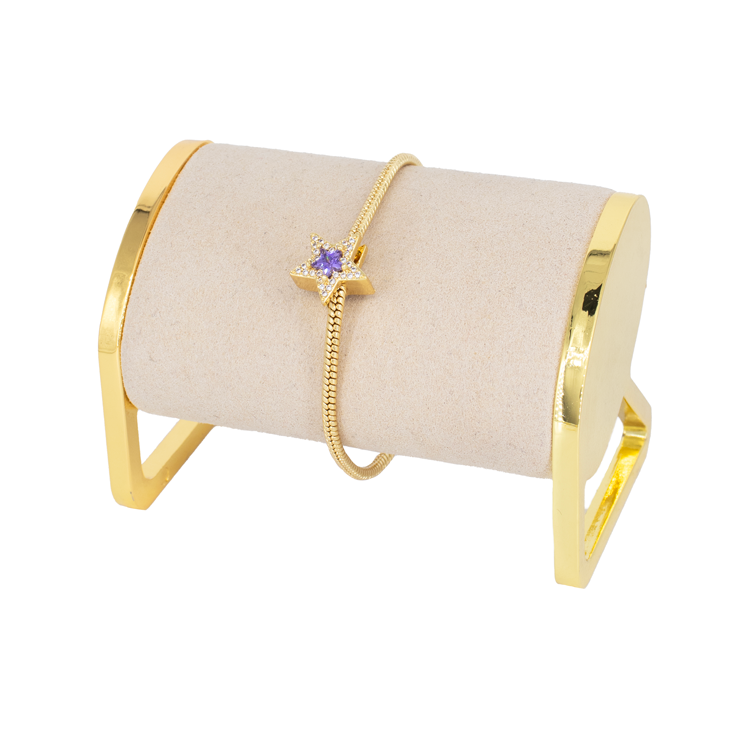 CHARM PANDORA EN RODIO ESTRELLAS DORADAS