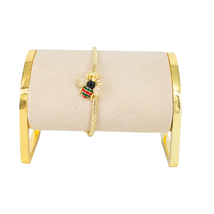 DIJE ABEJA GUCCI BAÑO EN RODIO