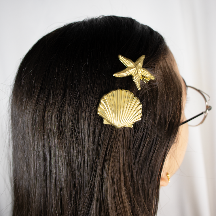 HAIR CLIPS CABO DE LA VELA BAÑO EN RODIO