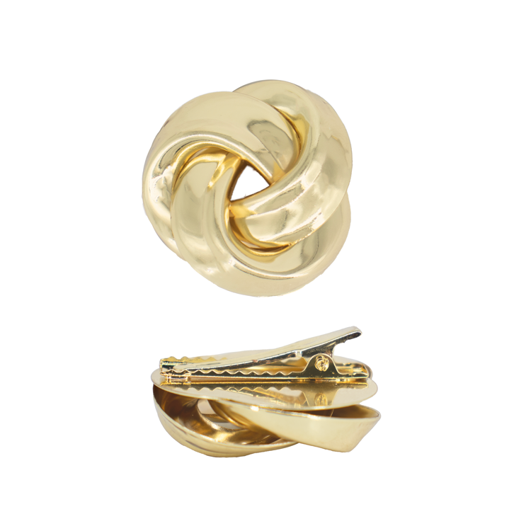 HAIR CLIPS NUDO BAÑO EN RODIO