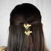 HAIR CLIPS SUSPIRO DE AMOR BAÑO EN RODIO