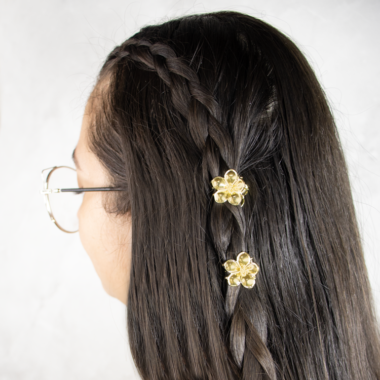 HAIR CLIPS TIANA BAÑO EN RODIO