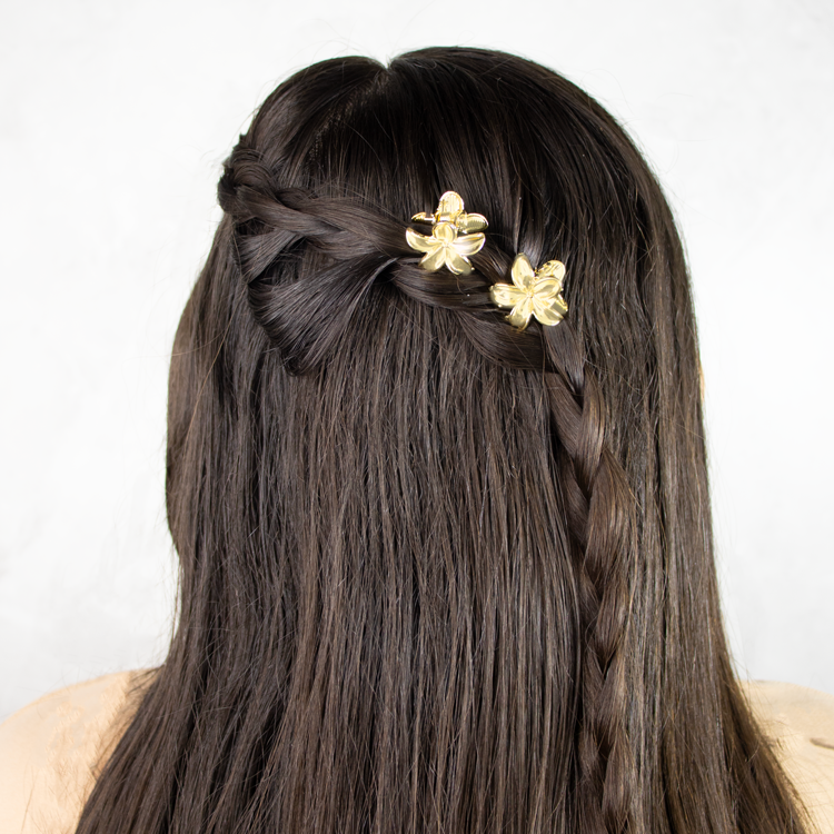 HAIR CLIPS ANASTACIA BAÑO EN RODIO