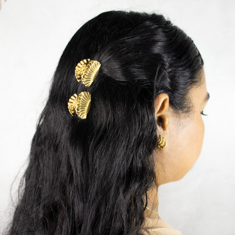 HAIR CLIPS MOANA BAÑO EN RODIO