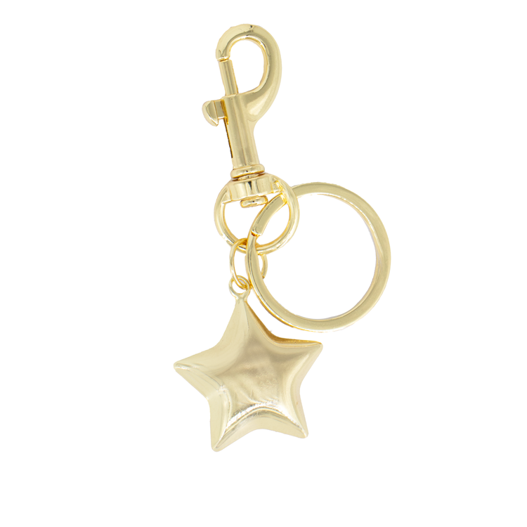 LLAVEROS ESTRELLA BAÑO EN RODIO