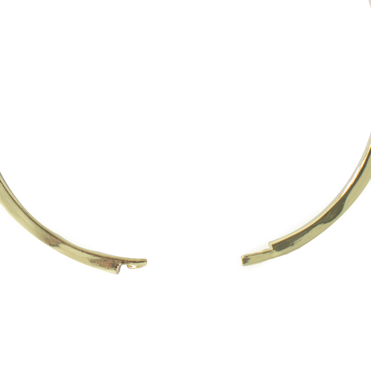 PULSERA BANDA LUXURY BAÑO EN RODIO