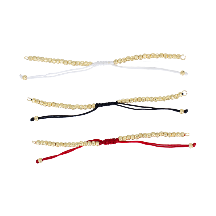 PULSERA BALIN DIAMANTADO ENSAMBLE BAÑO EN RODIO