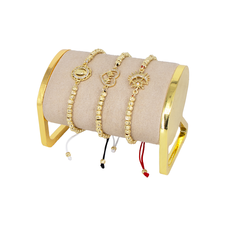 PULSERA BALIN DIAMANTADO ENSAMBLE BAÑO EN RODIO