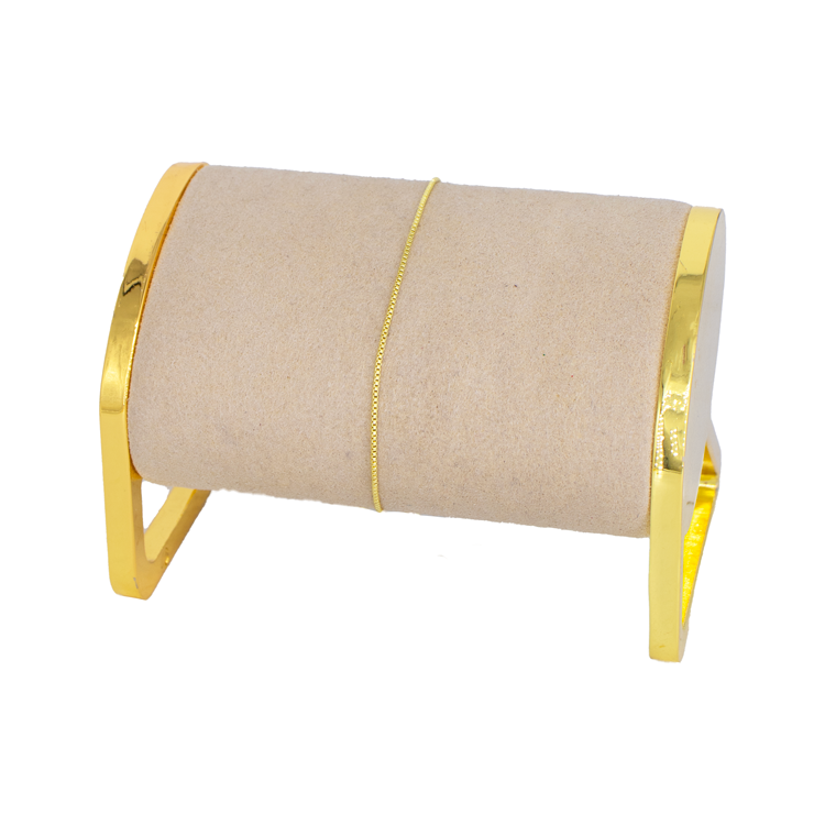 PULSERA LISA PUNTA AGUJA BAÑO EN RODIO