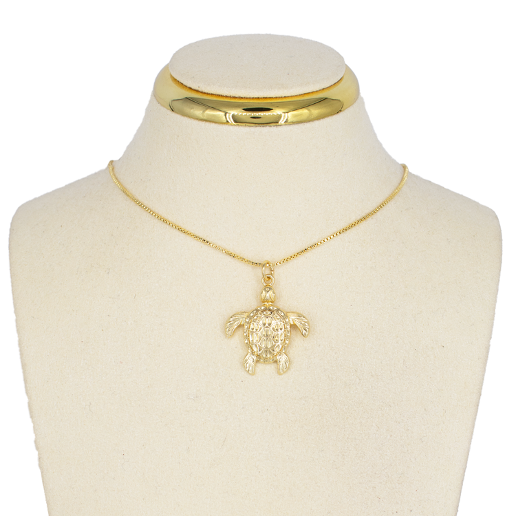 DIJE TOTEM TORTUGA BAÑO EN RODIO