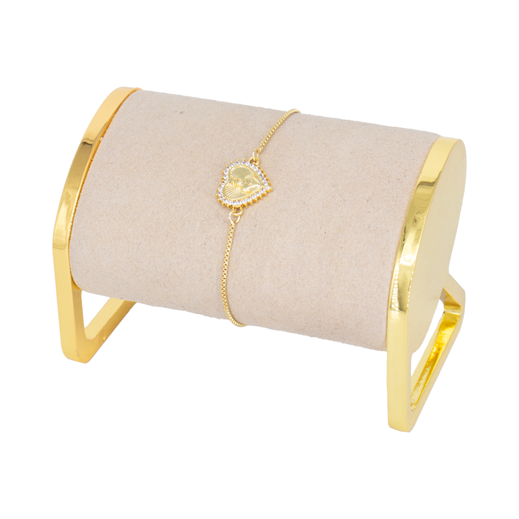 DIJE DOBLE CORAZON BAÑO EN RODIO