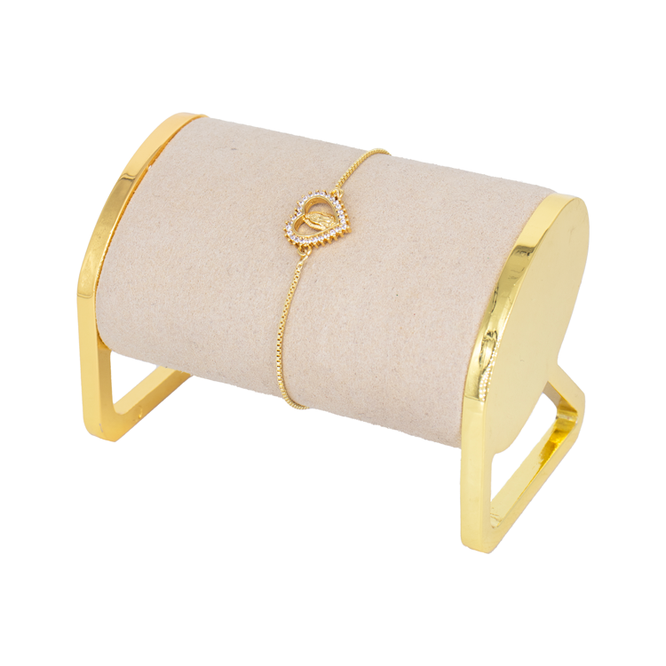 DIJE VIRGEN GUADALUPE CORAZON BAÑO EN RODIO