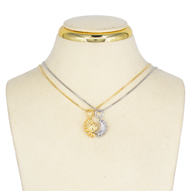 DIJE ECLIPSE MAGICO BAÑO EN RODIO