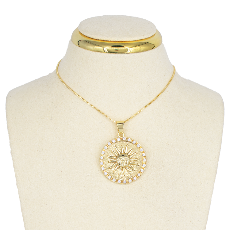 DIJE BABY SUN MEDALLA BAÑO EN RODIO