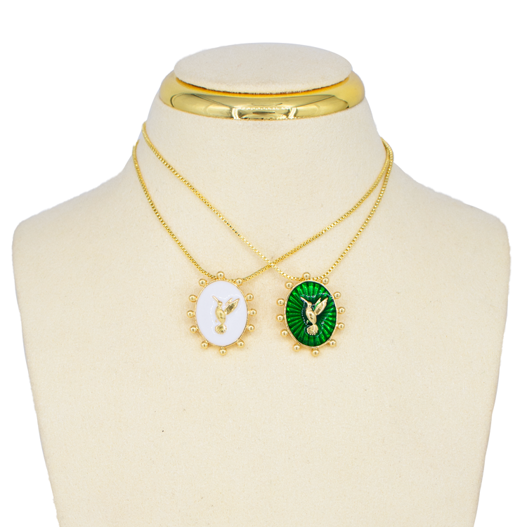 DIJE COLIBRI BAÑO EN RODIO