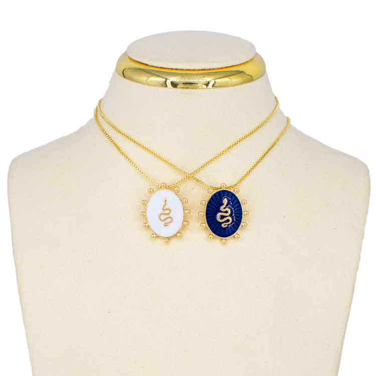 DIJE SERPIENTE BAÑO EN RODIO