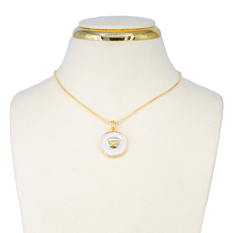 DIJE CONCHA DE MAR BAÑO EN RODIO