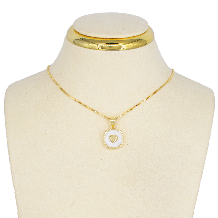 DIJE PLACA CORAZON MINI BAÑO EN RODIO