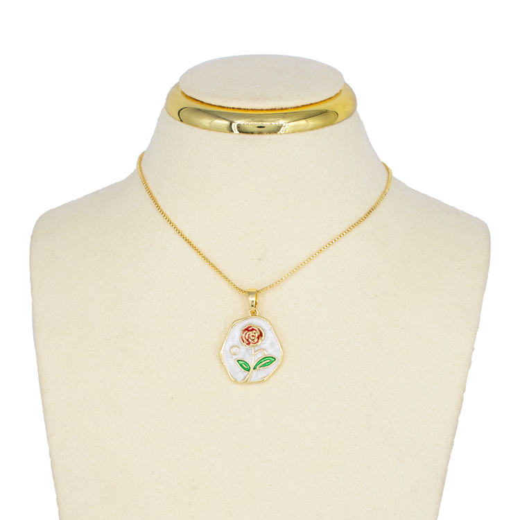 DIJE ROSA PRINCIPITO BAÑO EN RODIO