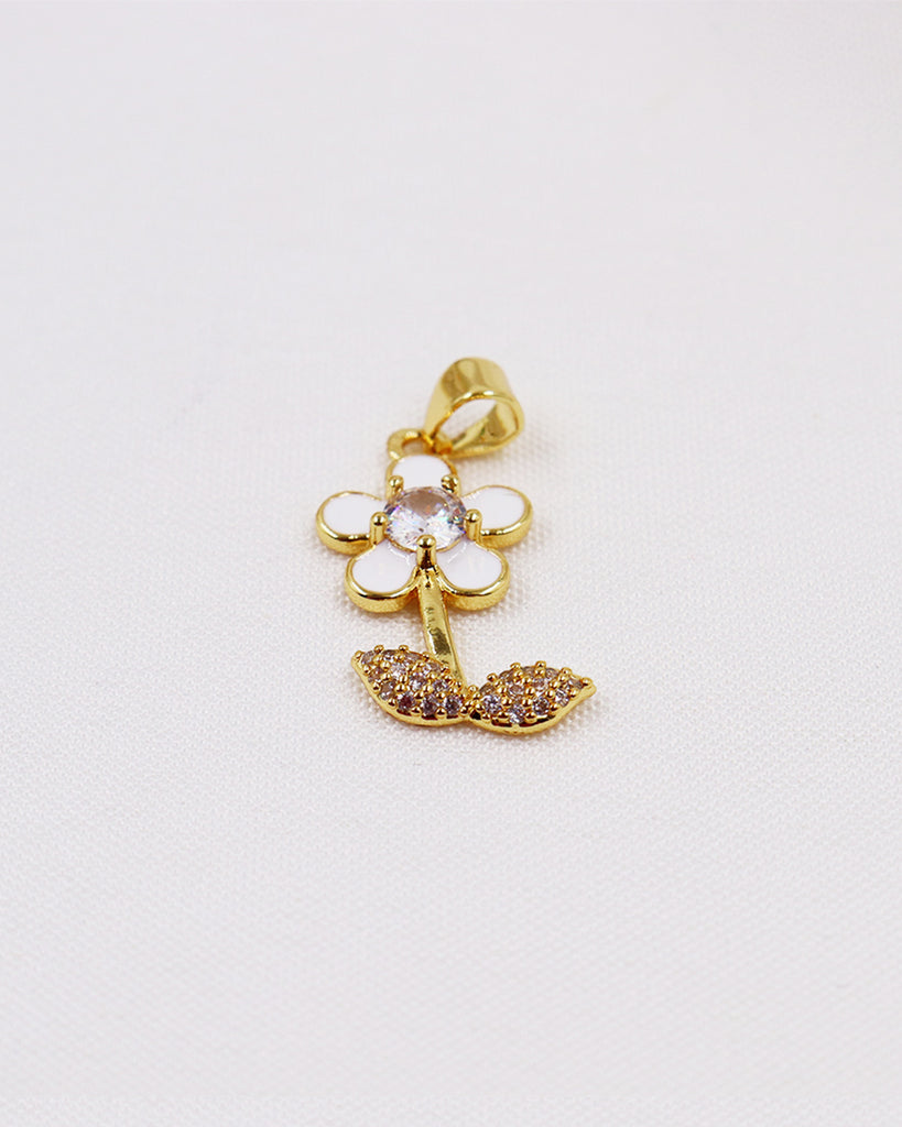 FLORES DE COLORES BAÑO EN RODIO