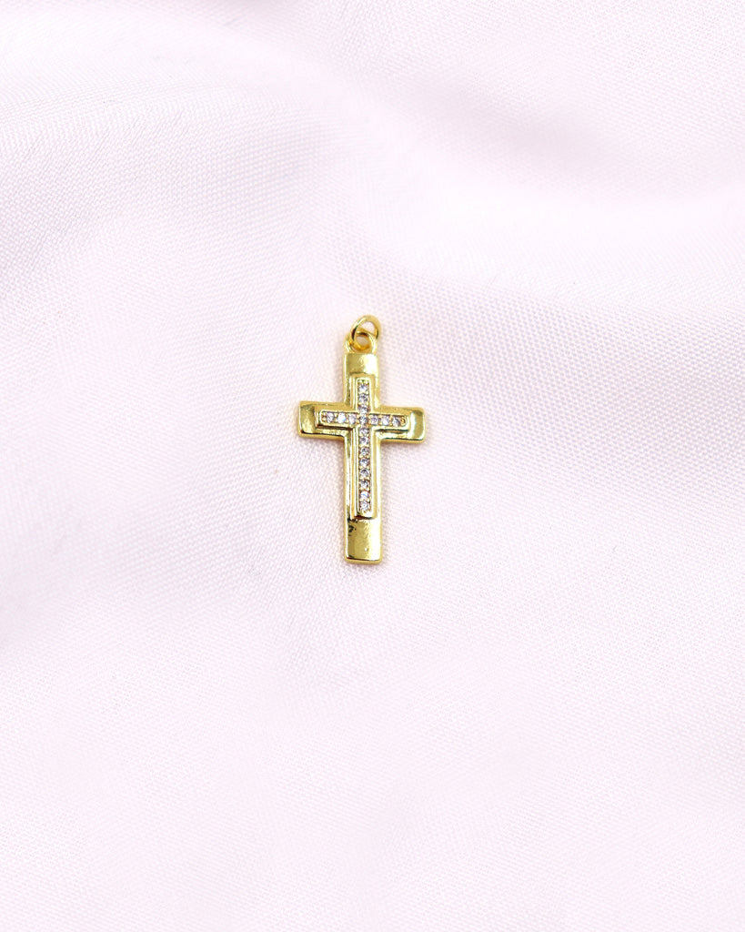 RD-723 DIJE CRUCETA RODIO